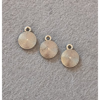 Подвеска/ Размер -1×0.9см Цвет - серебро/ Цена за 1 шт.