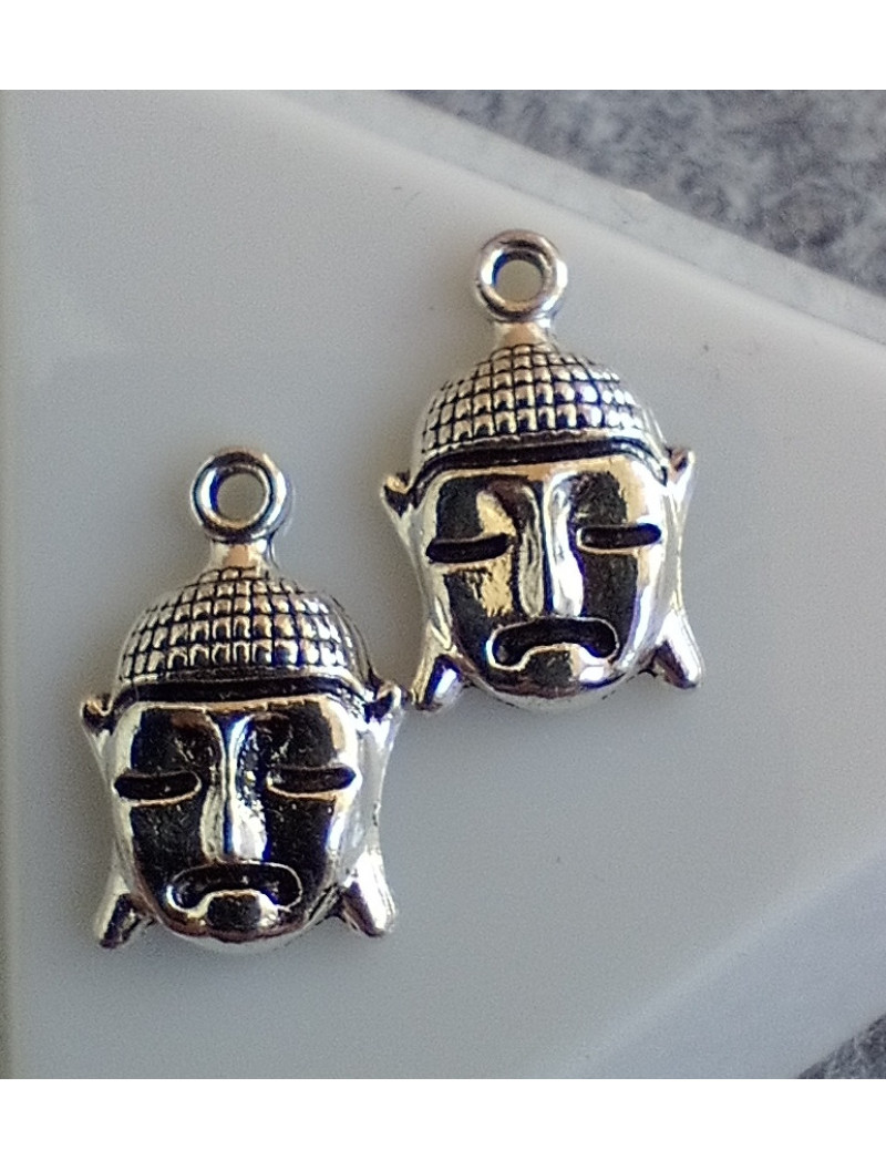 Підвіска/ Розмір — 1,7×1,1 см Колір — срібло/ Ціна за 1 шт.