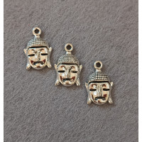 Подвеска/ Размер -1,7×1,1см Цвет - серебро/ Цена за 1 шт.