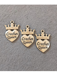 Підвіска/ширина — 2,5×1,7 см Колір — срібло/ Ціна за 1 шт.