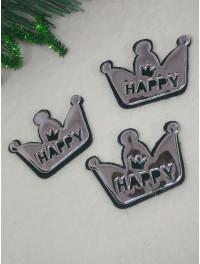 Патчі "Корона" Колір — свіжий. Розмір 5,2×3,3см.
Матеріал фетр, обробка екошкіра. Ціна вказана за 1 шт.