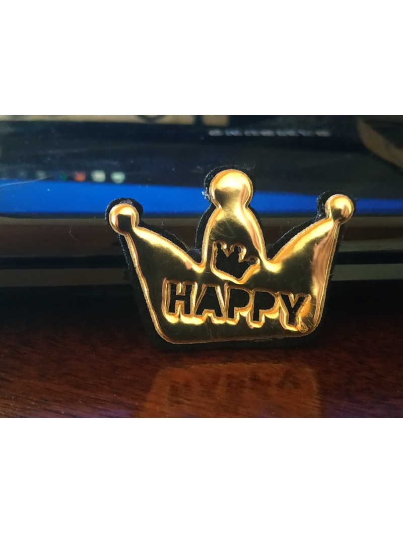 Патчі "Корона" Колір жовтий. Розмір 5,2×3,3см.
Матеріал фетр, обробка екошкіра. Ціна вказана за 1 шт.