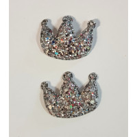 Патчи "Корона" Цвет - серебро. Размер 4см×3,3см.
Материал - экокожа. Цена указана за 1 шт