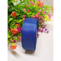 Репсова стрічка / 2,5 см / темно-синій / 23 метри