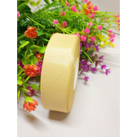 Репсова стрічка / 2,5 см / капучіно / 23 метри