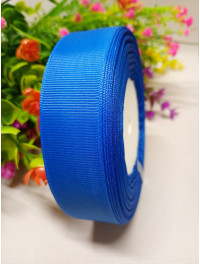 Репсова стрічка / 2,5 см / електрик / 23 метри