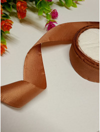 Репсова стрічка/ 2,5 см/ капучино/1 метр