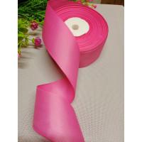 Репсовая лента / 4 см / малиновый / 1 метр