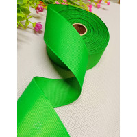 Репсова стрічка/4 см/зелений/1 метр