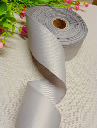 Репсова стрічка/4 см/сірий/1 метр