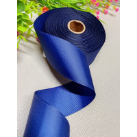 Репсова стрічка/4 см/ темно-синій/1 метр