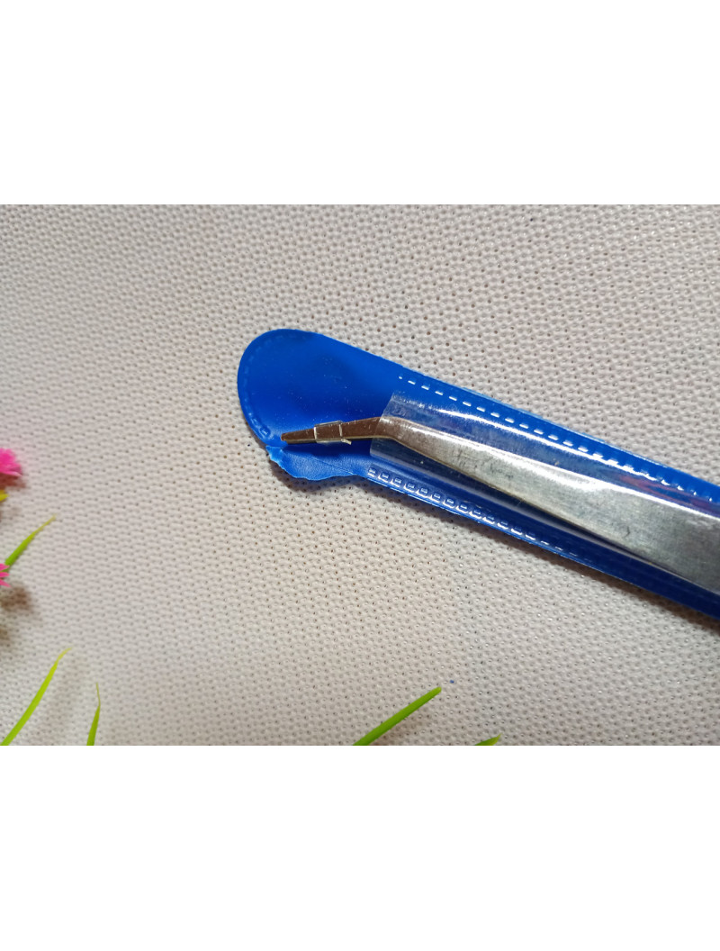 Пінцет для рукоділля/Довжина — 14,5 см/ Колір срібло