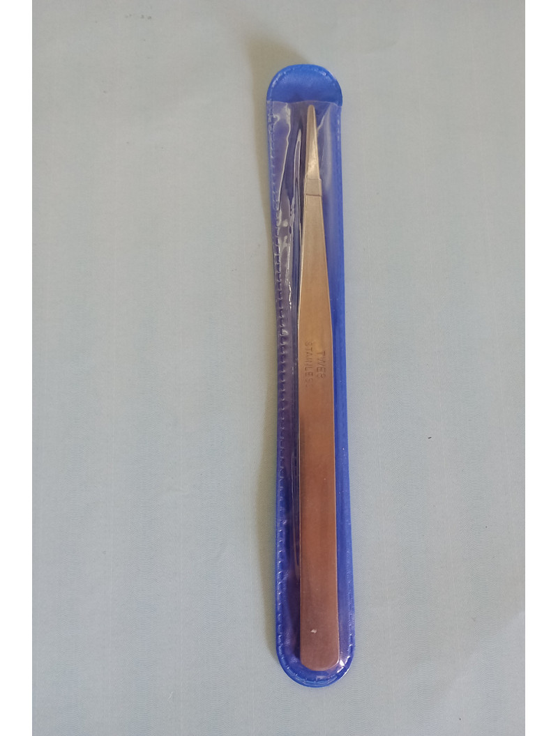 Пінцет для рукоділля/Довжина — 14,5 см/ Колір срібло