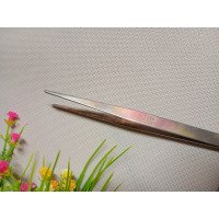 Пинцет для рукоделия/ Длина - 14,5см/ Цвет серебро