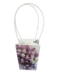 Сумка для квітів/білий/15.5×13×9.5×35 см