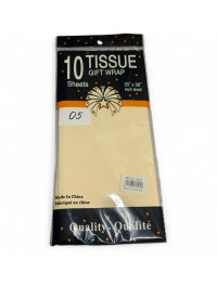 Пачкувальний папір тиш'ю/50×70 см/10 аркушів/