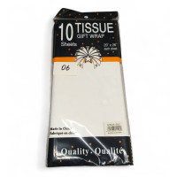 Упаковочная бумага тишью / 50×70 см / 10 листов /