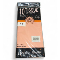 Пачкувальний папір тиш'ю/50×70 см/10 аркушів/