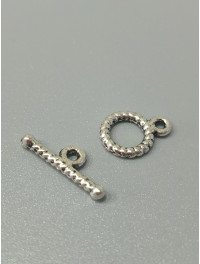 Замок "тогл"/розмір 0.9×1,2 см/ сталь