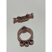 Замок "тогл"/розмір 2,7 /колір срібло