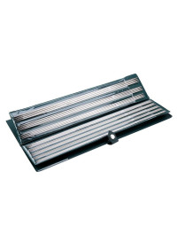 Набір двосторонніх спиць для в'язання 44 шт 36 см