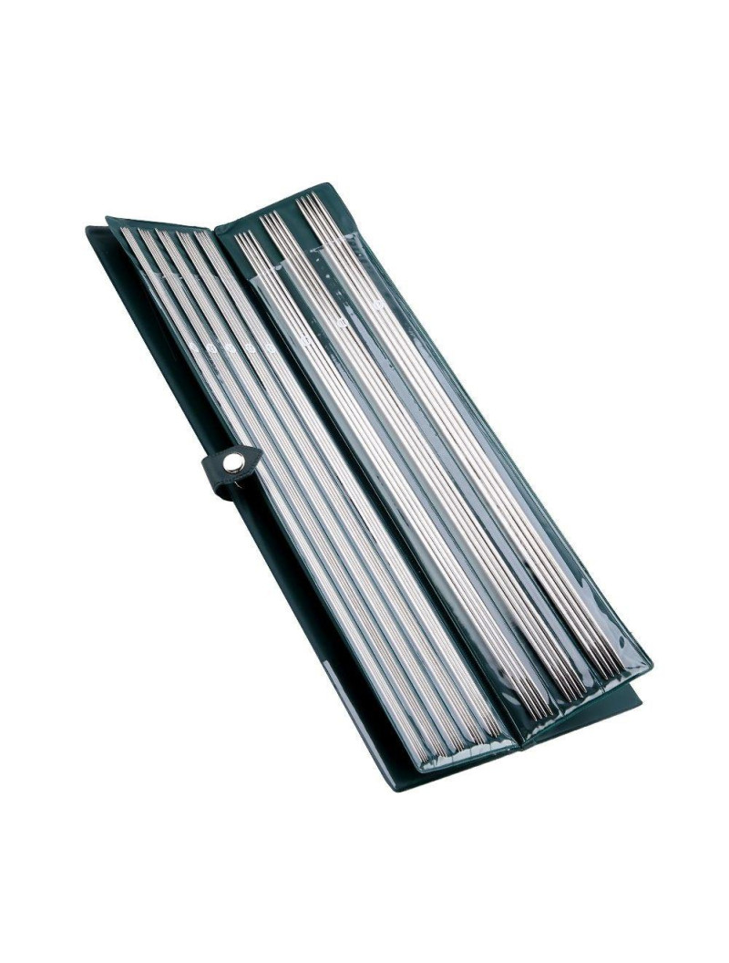 Набір двосторонніх спиць для в'язання 44 шт 36 см