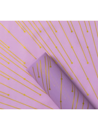 Калька (паковання для квітів)/58×58 см/упа. 2 аркуші/фіолетовий