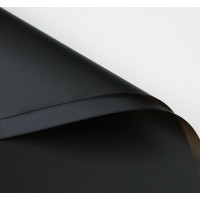 Калька (упаковка для цветов) / 58×58 см / уп. 2 листа / Черный матовый