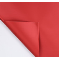 Калька (паковання для квітів)/58×58 см/упа. 2 аркуші / Червоний матовий щільний
