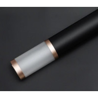 Калька (упаковка для цветов) / 58×58 см / уп. 2 листа / Черная с кантом