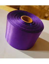 Атласна стрічка/5 см/23 метри/ Фіолетовий