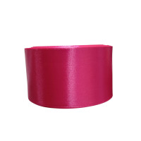 Атласна стрічка/5 см/23 метри/ малиновий