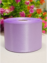 Атласна стрічка/5 см/23 метри/бузковий
