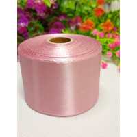 Атласна стрічка/5 см/23 метри/пудровий