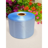 Атласна стрічка/5 см/23 метри/блакитний