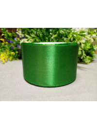 Атласна стрічка/5 см/23 метри/зелений блідий