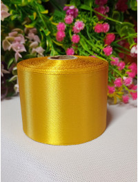 Атласна стрічка/5 см/23 метри/ золото