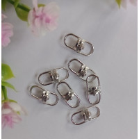 Перехідник для ключів. розмір 20 мм. колір срібло.