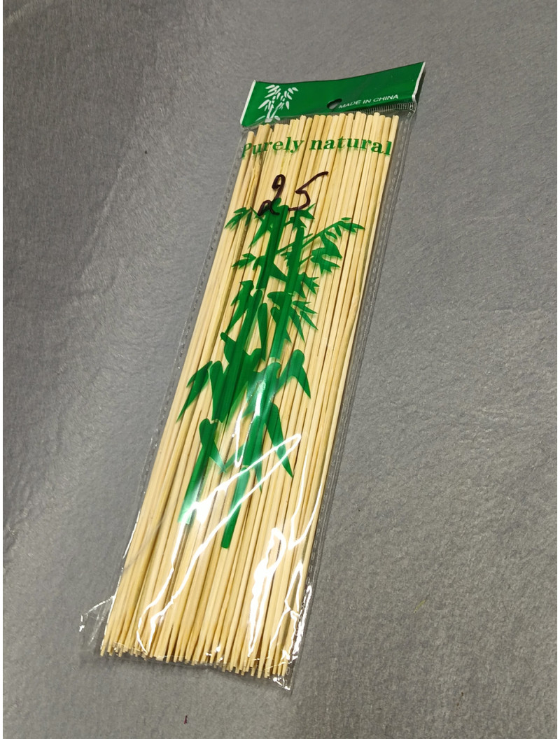 Бамбукові шпажки/25 см/3 мм/приблизно 88 шт.