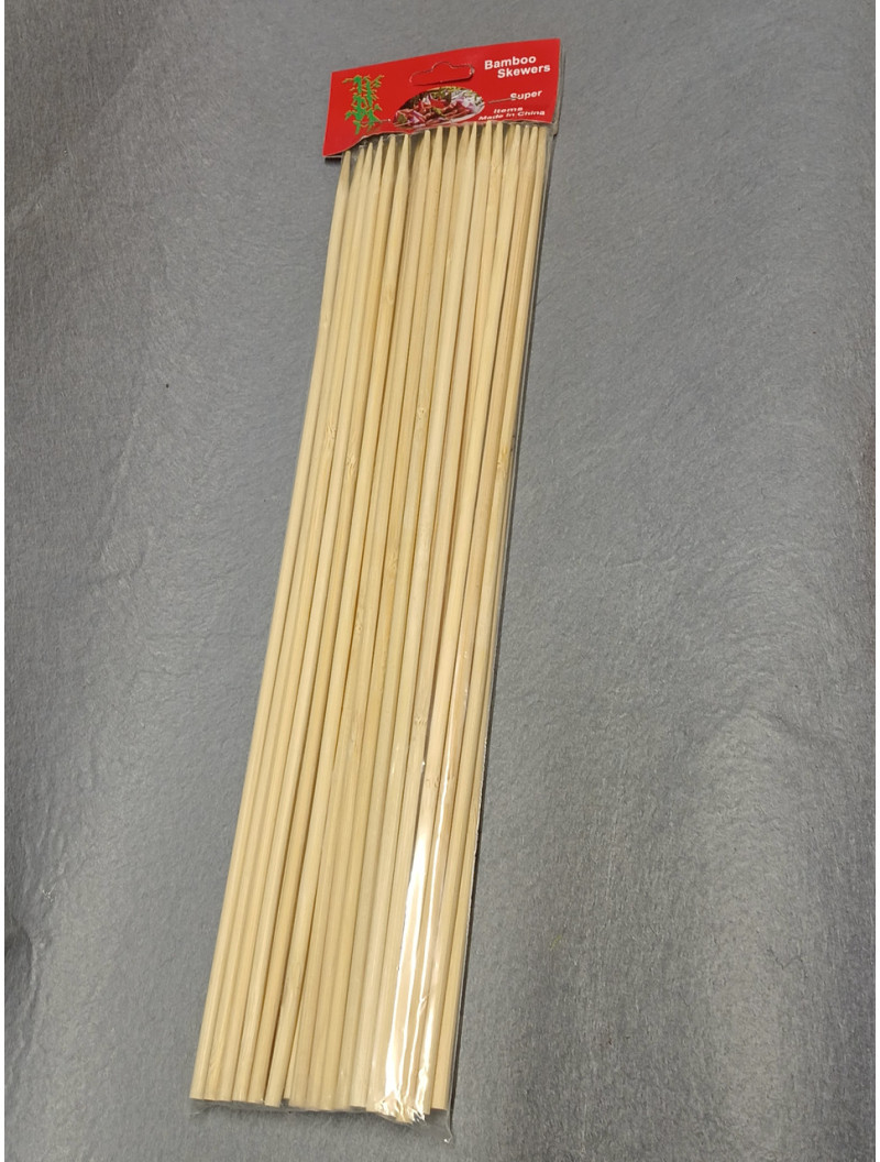 Бамбукові Шпажки/35 см/4 мм/ приблизно 45 шт.