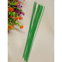 Флористическая проволока/ 1,5 мм/ 30 см / салатовая