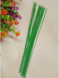 Флористичний дріт/ 1,5 мм/30 см/ салатовий