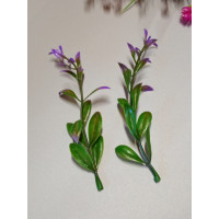 Зелень на ножку  / 5 шт / 13.5 см / фиолетовый